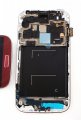 LCD displej + dotyk + predn kryt Samsung i9506 Galaxy S4 LTE Red (erven)