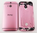 HTC One M8 zadn kryt batrie rov (Pink)