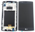 LG H815 G4 LCD displej + dotyk + predn kryt Black