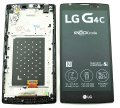 LG H525N G4c LCD displej + dotyk + predn kryt black/white