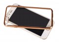 iPhone 7 TPU clear case puzdro zlat