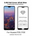 Huawei P20 - 5D tvrden sklo Black