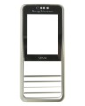 Sony Ericsson G502 predn kryt strieborn - logo