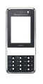 Sony Ericsson K660i Predn kryt ierny/strieborn