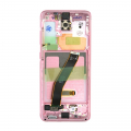 LCD displej + dotyk Samsung G980 Galaxy S20 Cloud Pink (Service Pack)