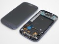 LCD displej + dotyk + predn kryt Samsung i9300 Galaxy S3 Ceramic Blue (modr)