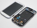 LCD displej + dotyk + predn kryt Samsung i9300 Galaxy S3 Ceramic White (biely)