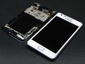 LCD displej + dotyk + predn kryt Samsung i9105 Galaxy S2 Plus White