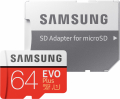 microSDXC 64GB EVO Plus Samsung Class 10 vr. adaptra