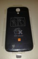 Samsung i9500, i9505 Galaxy S4 Black kryt batrie s logom Orange