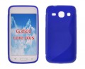 ForCell zadn kryt Lux S Dark Blue pre Samsung G350 Galaxy Core Plus