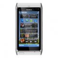 Nokia N8-00 Silver White (SK)