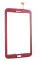 Samsung SM-T210, SM-T217, SM-P3210 Galaxy Tab 3 7.0 Wi-Fi sklko + dotykov doska Red